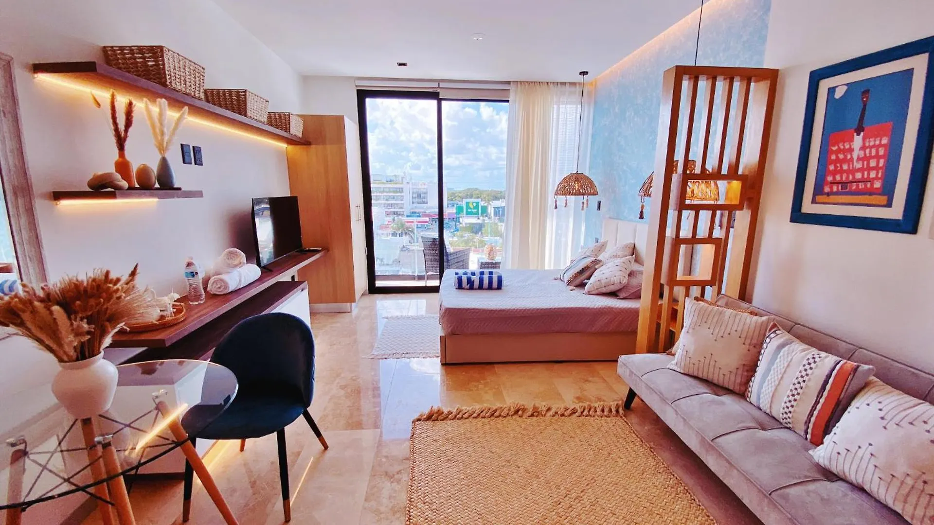 Brand New Studio In 4Th Floor With Balcony And Elevator Playa del Carmen